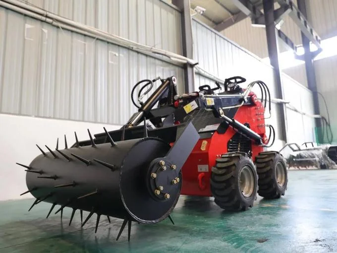 Heavy-Duty Skid Steer Lawn Scarifier and Dethatcher Attachment - Image 5