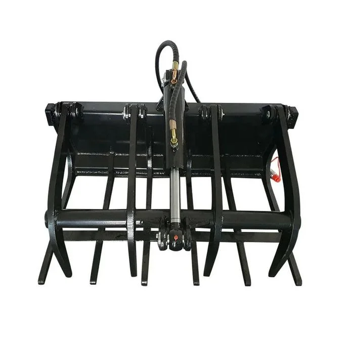 39โณ Hydraulic Grapple Bucket โ For Mini Skid Steers - Image 5