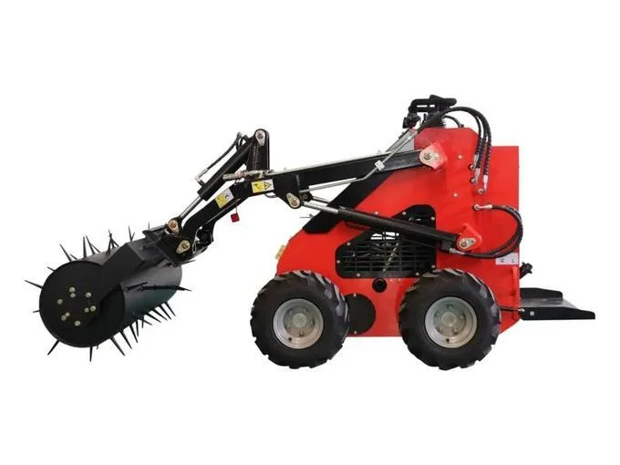 Heavy-Duty Skid Steer Lawn Scarifier and Dethatcher Attachment - Image 3