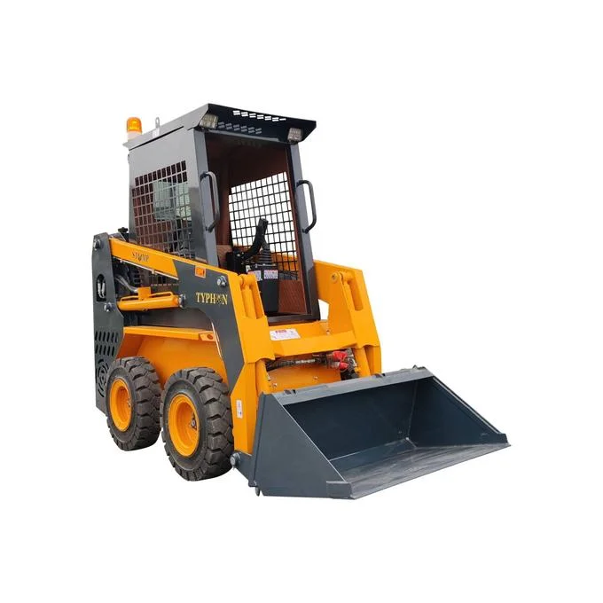 TYPHON STOMP Mini Skid Steer Loader โ Stand-On Gas EPA Engine