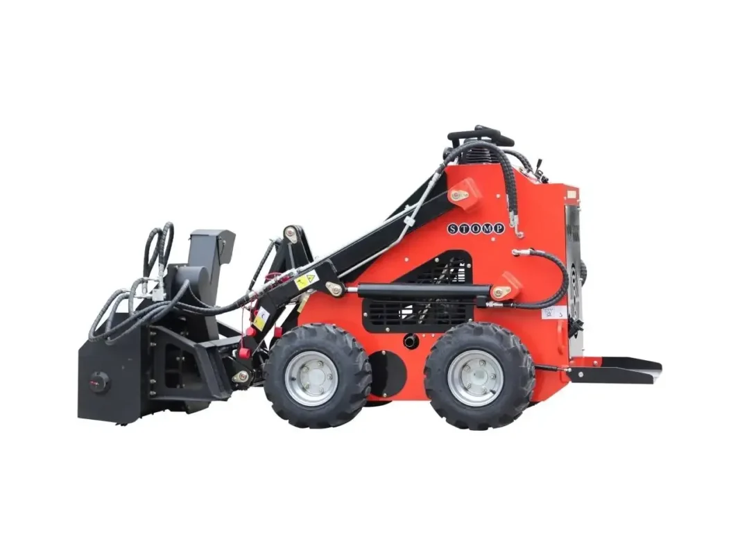 Heavy-Duty Skid Steer Hydraulic Snow Blower Attachment โ Commercial Snow Thrower