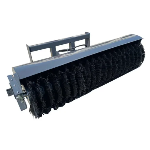 72โณ Hydraulic Sweeper Broom Attachment (16-21 GPM) โ For Skid Steers