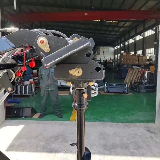 Heavy-Duty Skid Steer Earth Auger Attachment โ High-Torque Post Hole Digger - Image 2