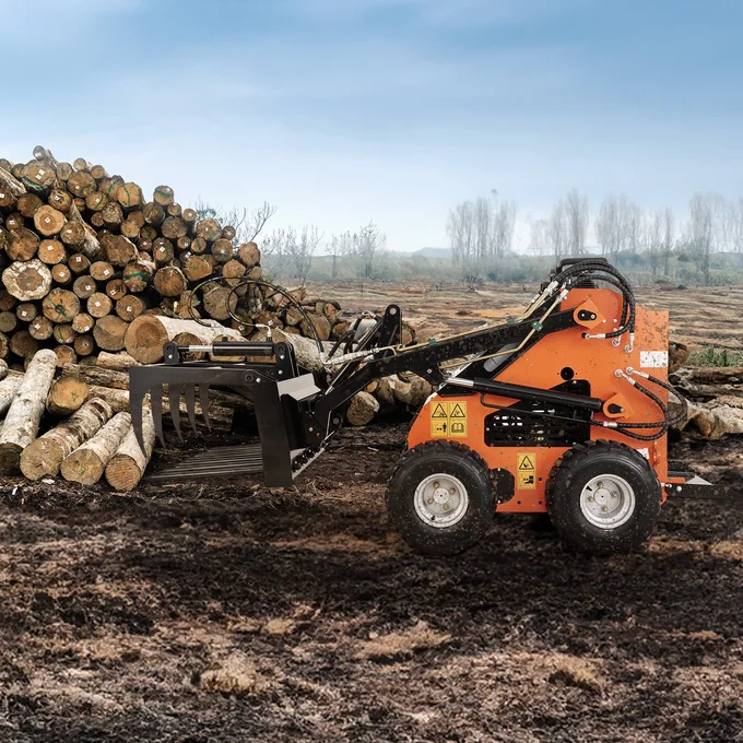 38โณ Heavy-Duty Hydraulic Root Grapple โ For Mini Skid Steers - Image 3