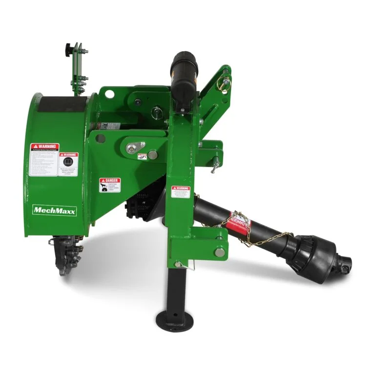 24โณ Heavy-Duty Commercial PTO Stump Grinder (34 Carbide Teeth) โ For 15-45 HP Tractors - Image 4