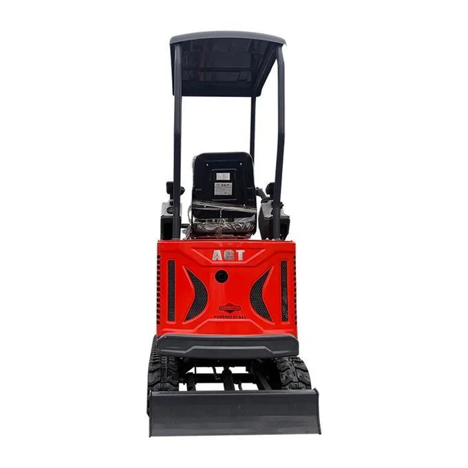 1-Ton Mini Small Excavator โ 13.5HP Briggs & Stratton Engine with Factory Hydraulic Thumb (AGT Industrial) - Image 6