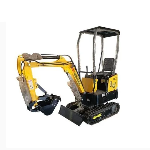 1-Ton Mini Compact Excavator โ 13.5HP Briggs & Stratton Engine Micro Crawler Digger (AGT-H12)
