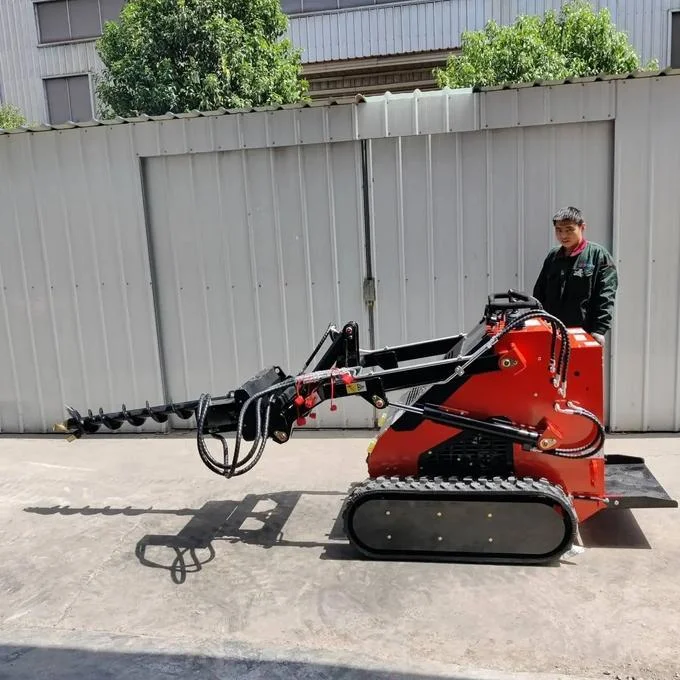 Heavy-Duty Skid Steer Earth Auger Attachment โ High-Torque Post Hole Digger - Image 4