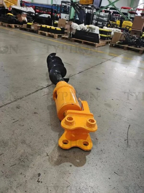 8โณ Heavy-Duty Hydraulic Earth Auger & Post Hole Digger โ For 2.5-Ton Mini Excavators - Image 5