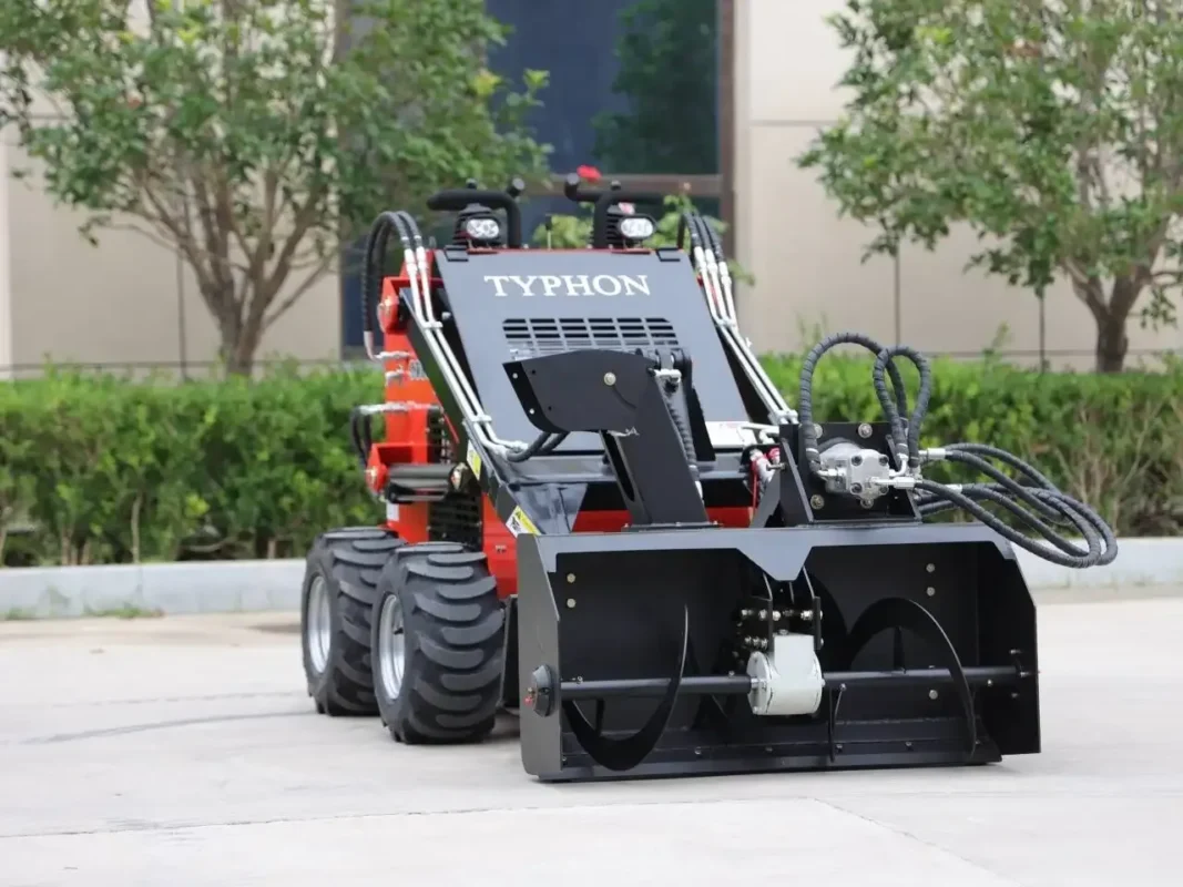 Heavy-Duty Skid Steer Hydraulic Snow Blower Attachment โ Commercial Snow Thrower - Image 3