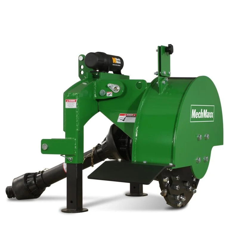 24โณ Heavy-Duty Commercial PTO Stump Grinder (34 Carbide Teeth) โ For 15-45 HP Tractors - Image 3