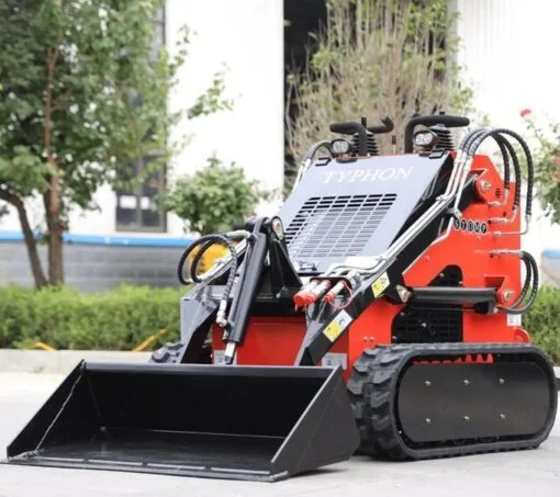 TYPHON STOMP Tracked Mini Skid Steer Loader โ 22.1 HP Honda Gas Engine - Image 2