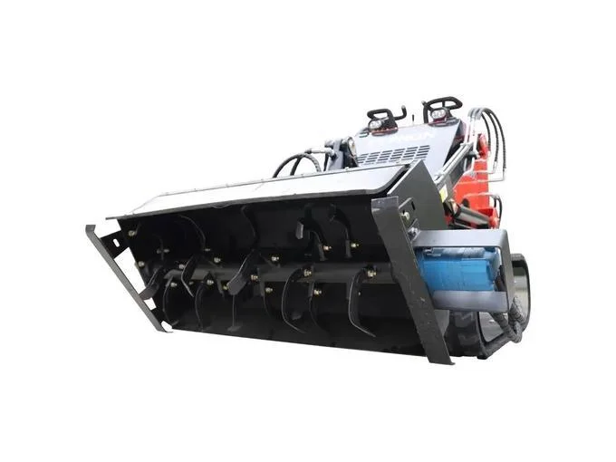 Heavy-Duty Skid Steer Rotary Plow and Tiller Attachment - Image 2