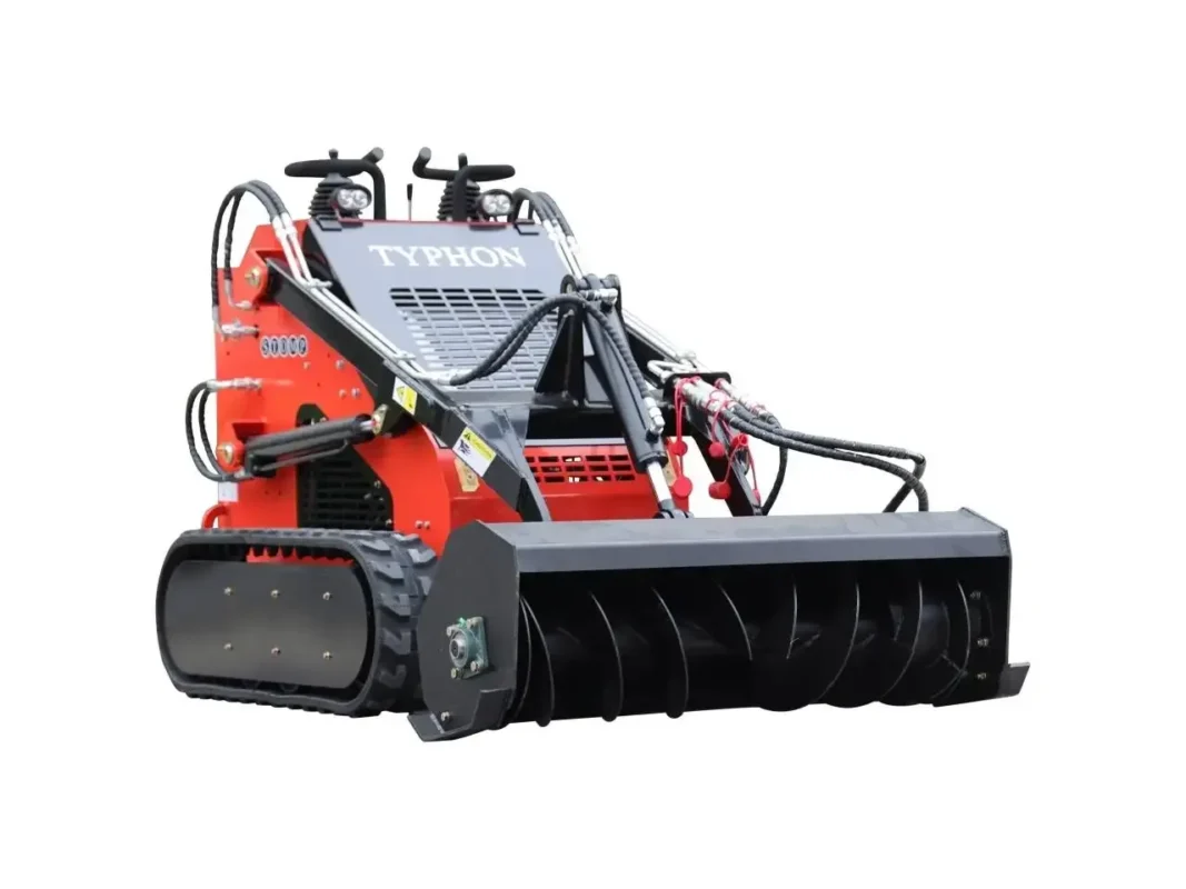 Heavy-Duty Skid Steer Trench Filler and Backfiller Attachment