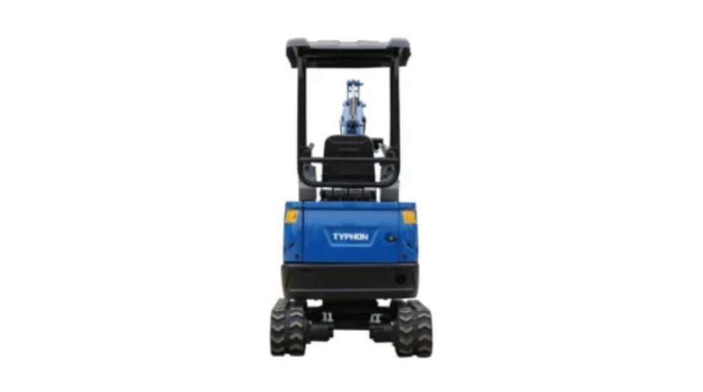 TYPHON TERROR XVII Heavy-Duty Mini Excavator โ 3800 lbs Rubber Track Digger with Kubota D902 Diesel Engine - Image 2